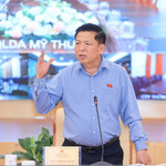 Bộ trưởng Bộ Xây dựng Trần Hồng Minh tại hội nghị