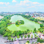 Không gian khu vực hồ Hoàn Kiếm