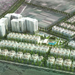 Phối cảnh nhà ở xã hội tại ô đất CT thuộc dự án khu nhà ở Minh Đức, tại xã Mê Linh