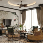 Phong cách thiết kế nội thất Indochine là bản giao hưởng của văn hoá Đông - Tây. Nguồn: DGHome