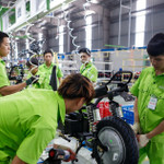 Nhà máy sản xuất của Công ty Cổ phần Xe điện Pega LTT