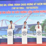 Lễ khởi công dự án đầu tư xây dựng cầu Trần Hưng Đạo