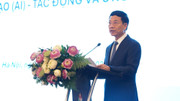 Phát biểu tại hội thảo, Bộ trưởng Bộ Khoa học và Công nghệ Nguyễn Mạnh Hùng cho biết luật AI sẽ có vào cuối năm nay