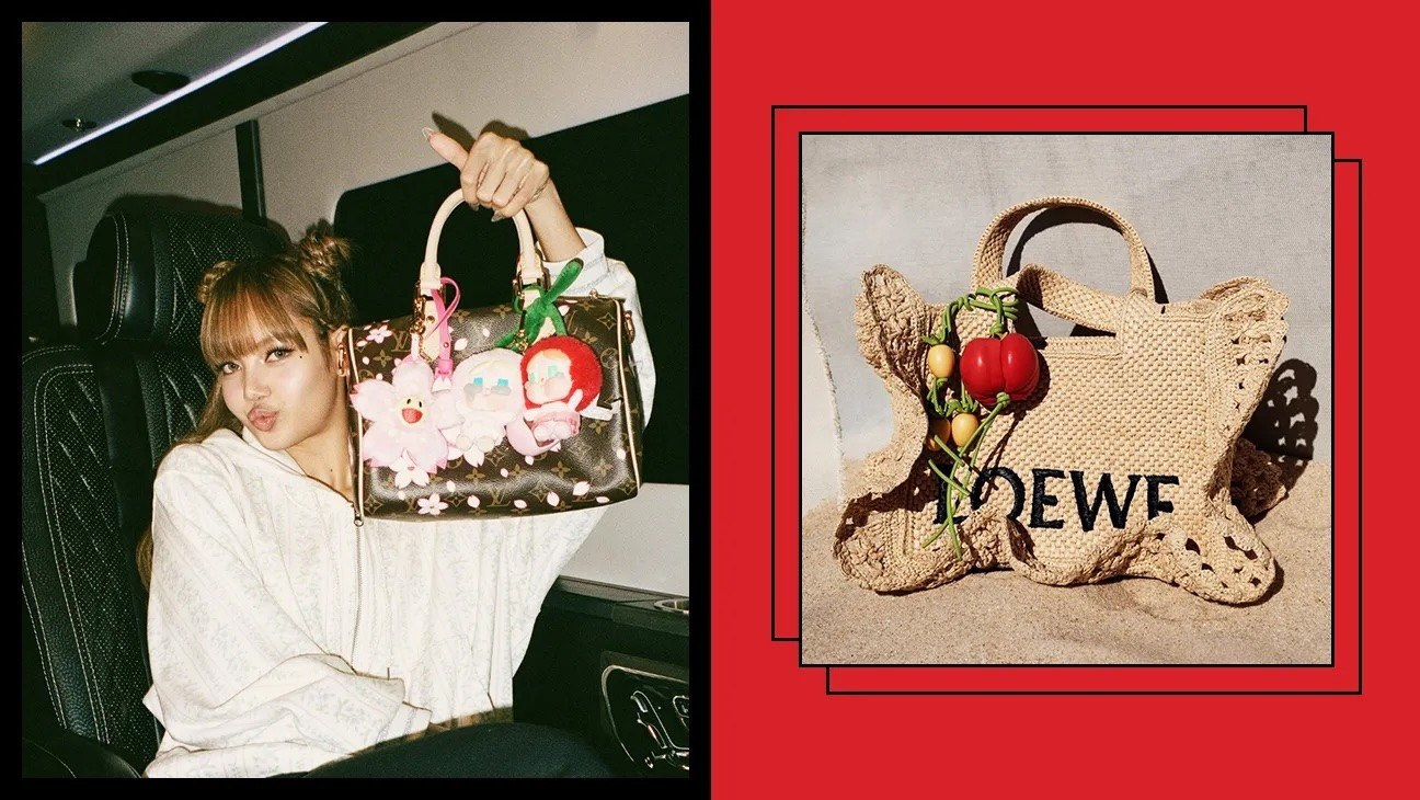 Xu hướng charm đeo túi được các ngôi sao trẻ có tầm ảnh hưởng lớn như Lisa (Blackpink) lăng xê nhiệt tình from-labubu-to-loewe-bag-charms-continue-dominating-celebrity-street-style-main.jpg