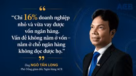 Vượt khỏi tư duy cho vay, ACB “đọc” chân dung SME để đồng hành
