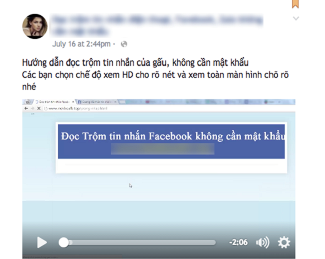 Muôn kiểu lừa đảo trên Facebook ảnh 4 Muôn kiểu lừa đảo trên Facebook ảnh 4