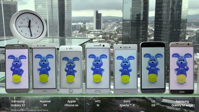 Video đọ thời lượng pin Galaxy S7, S7 edge với iPhone 6s ảnh 1