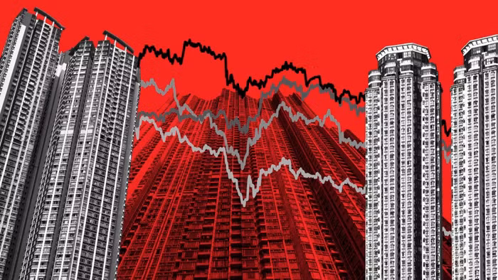 Người dân không có nhà ở, văn phòng cho thuê vắng vẻ, bất động sản ở Hồng Kông lao đao