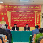 Toàn cảnh Hội nghị cử tri nơi cư trú lấy ý kiến nhận xét và sự tín nhiệm đối với người ứng cử đại biểu Quốc hội khóa XVI và đại biểu HĐND các cấp nhiệm kỳ 2026 - 2031