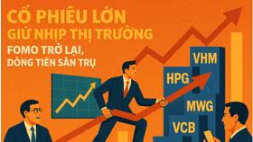 Cổ phiếu lớn giữ nhịp thị trường: Ai sẽ là người dẫn đường?