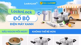 LocknLock ưu đãi đến 50% toàn ngành hàng tại Điện Máy Xanh