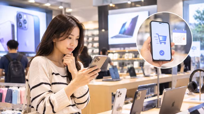 Dịch vụ mua trước trả sau tràn ngập cửa hàng công nghệ