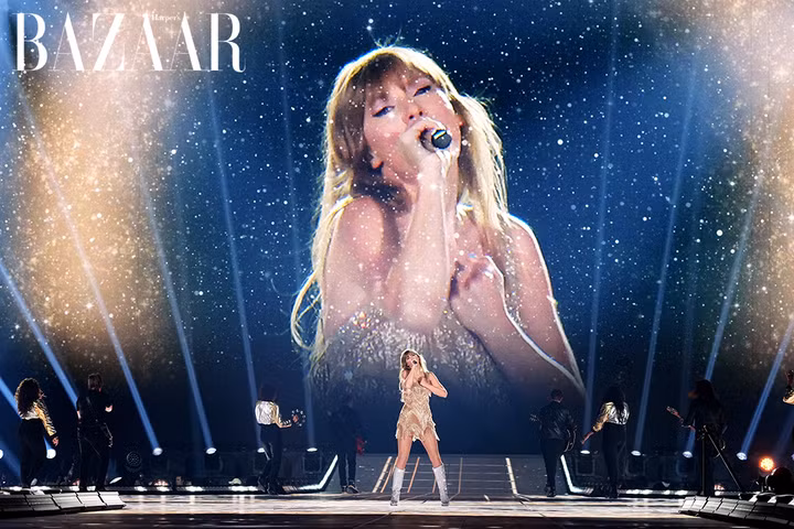 Hình ảnh Taylor Swift trong Eras Tour.