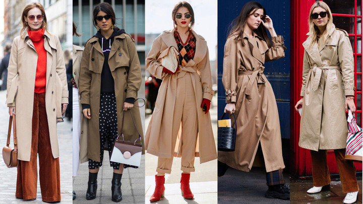 Những mẫu áo trench coat tuyệt đẹp của mùa mốt Thu – Đông 2018