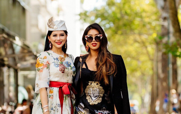 "Bận rộn" tại Milan Fashion Week như mẹ chồng và em chồng Tăng Thanh Hà