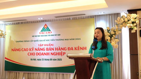 VACOD tổ chức thành công khóa tập huấn "Nâng cao kỹ năng bán hàng đa kênh cho doanh nghiệp"
