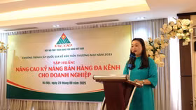 VACOD tổ chức thành công khóa tập huấn "Nâng cao kỹ năng bán hàng đa kênh cho doanh nghiệp"