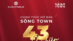 Sông Town sẽ chính thức được mở bán vào ngày 21/12 tới với 43 sự kiện tổ chức đồng thời trên toàn quốc