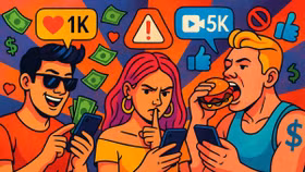 Tiktoker Cún Bông, Hoàng Hường, Ngân 98: Quyền lực của các “thánh chém” hay ếch chết tại miệng?