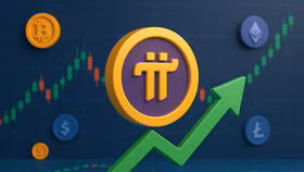 Ngày 26/5, giá Pi tăng như "xe lu leo dốc", hàng chục triệu token Pi sắp được mở khoá trong 3 ngày tới