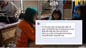 Sinh viên lo lắng trước nguy cơ nhiều chủ nhà sẽ tăng giá điện