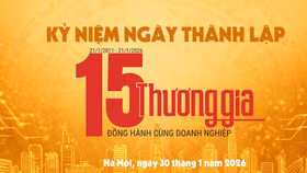 Thư cảm ơn dịp Lễ kỷ niệm 15 năm ngày thành lập Tạp chí Thương Gia