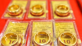 Giá vàng nhẫn tăng 500.000 đồng mỗi lượng