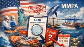 MMPA - "cửa ải" mới với thủy sản Việt Nam tại thị trường Mỹ