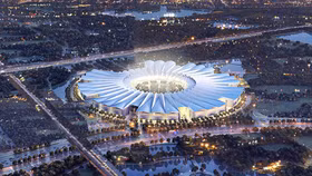 Trung tâm Triển lãm quốc gia tại xã Đông Anh, Hà Nội do Tập đoàn Vingroup làm chủ đầu tư được kỳ vọng sẽ trở thành điểm đến lý tưởng cho các sự kiện tầm cỡ quốc tế