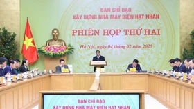 Thủ tướng nêu rõ, phải rút ngắn thời gian hoàn thành dự án điện hạt nhân so với dự kiến trước đây