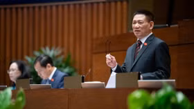 Phó Thủ tướng Chính phủ, Bộ trưởng Bộ Tài chính Hồ Đức Phớc giải trình trước Quốc hội