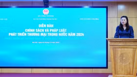 Bà Nguyễn Thị Thu Thủy, Phó Chủ tịch Thường trực Hiệp hội Phát triển Hàng tiêu dùng Việt Nam – VACOD
