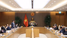 Phó Thủ tướng Hồ Đức Phớc họp với Bộ Thông tin và Truyền thông, Bộ Khoa học và Công nghệ về phương án sắp xếp, hợp nhất, tinh gọn bộ máy