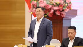 Thứ trưởng Bộ Công Thương Nguyễn Sinh Nhật Tân thông tin về dự án điện hạt nhân Ninh Thuận