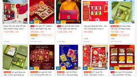 Người Việt ngày càng thích mua quà Tết trên các sàn thương mại điện tử