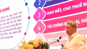 "Bảng giá đất mới của TP.HCM cao nhưng phản ánh đúng thị trường và cũng theo nguyên tắc thị trường"