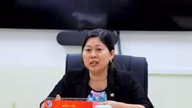 Thứ trưởng Bộ Tài nguyên và Môi trường Nguyễn Thị Phương Hoa