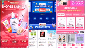 Sàn thương mại điện tử tăng tốc mùa mua sắm cuối năm