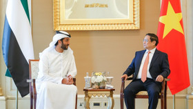 Thủ tướng Phạm Minh Chính tiếp Bộ trưởng Bộ Kinh tế UAE Abdulla bin Touq Al Marri