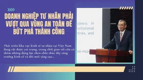 Doanh nghiệp tư nhân phải vượt qua vùng an toàn để bứt phá thành công