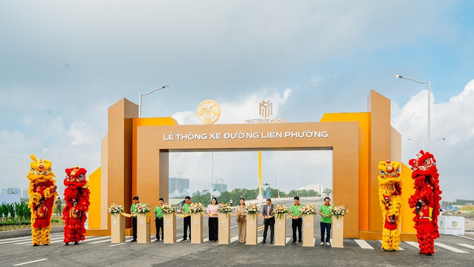 Lễ thông xe đường Liên Phường, trục giao thông huyết mạch tại khu Đông TP.HCM