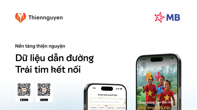 Nền tảng Thiện nguyện với thông điệp “Dữ liệu dẫn đường, trái tim kết nối”
