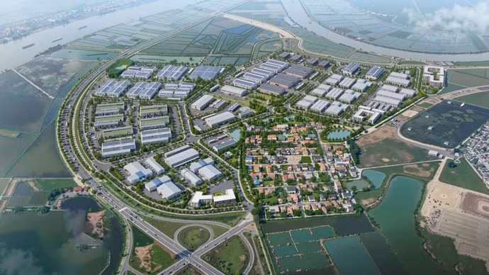 Khu công nghiệp Nam Tràng Cát là mắt xích quan trọng trong hệ sinh thái công nghiệp - logistics phía Nam Hải Phòng