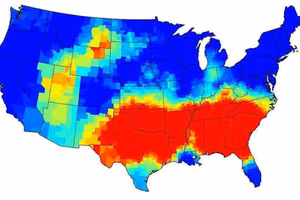 Những chiếc bản đồ độc đáo của nước Mỹ mà ít người biết đến