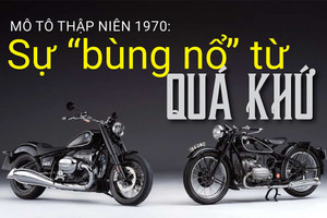 Mô tô thập niên 1970: Sự “bùng nổ” từ quá khứ