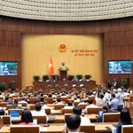 Toàn cảnh phiên thảo luận ở hội trường chiều 29/10