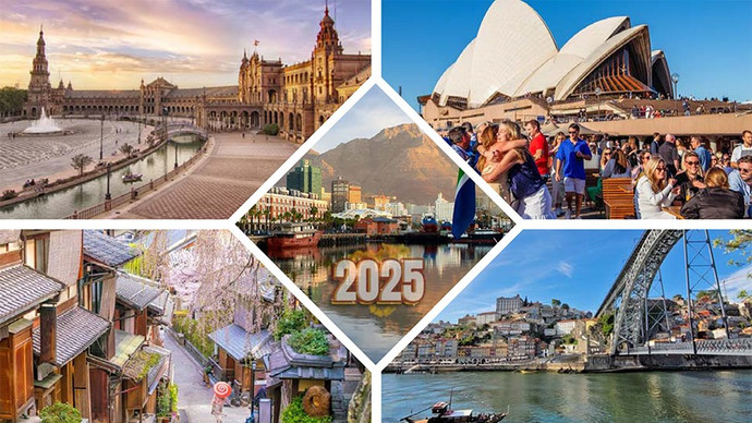 TOP 10 thành phố được yêu thích nhất thế giới đã được xếp hạng năm 2025