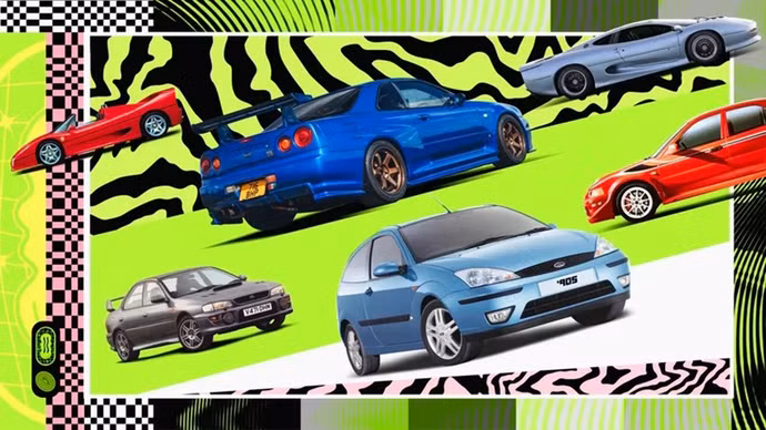 10 mẫu xế hộp tuyệt vời nhất của thập niên 90