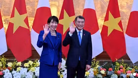 Thủ tướng Lê Minh Hưng với Thủ tướng Nhật Bản Takaichi Sanae