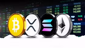 Ethereum lình xình quanh mức 2.500 USD, Solana và XRP chưa thấy cơ hội bứt phá